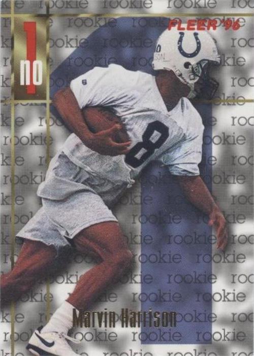 Fleer Marvin Harrison #159 1996