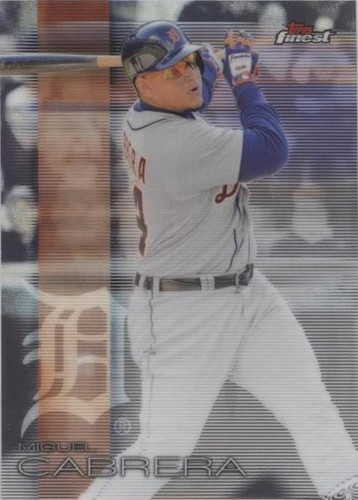 2016 Topps Finest - Miguel Cabrera #65