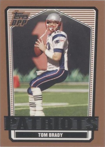 2007 Topps Draft Picks and Prospects (DPP) Tom Brady #4