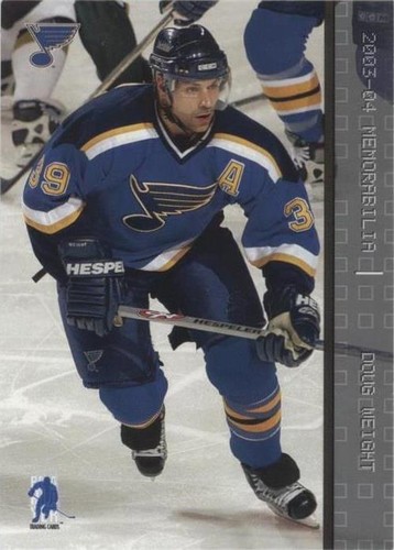 2003-04 In the Game Be A Player Memorabilia - Doug Weight #24