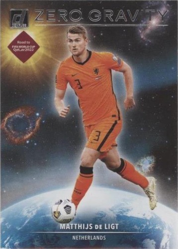 2021-22 Panini Donruss Road to Qatar Matthijs de Ligt #13