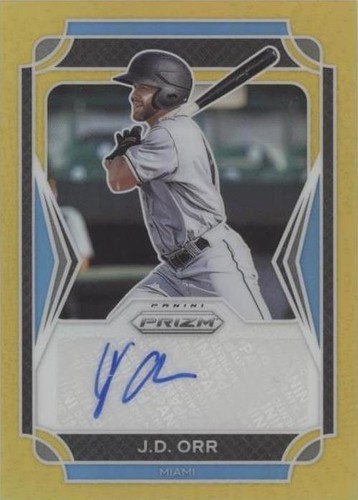 2021 Panini Prizm Draft Picks - J.D. Orr #AU-JO