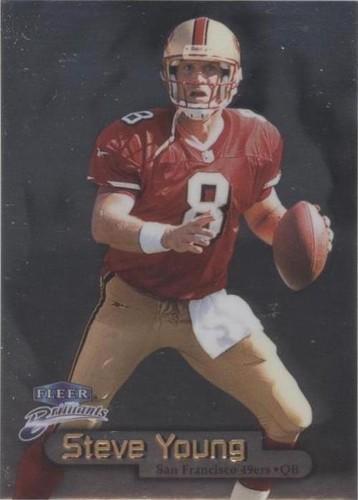1998 Fleer Brilliants Steve Young #50