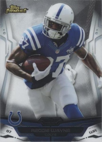 2014 Topps Finest Reggie Wayne #13