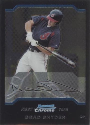 2004 Bowman Chrome - Brad Snyder #175