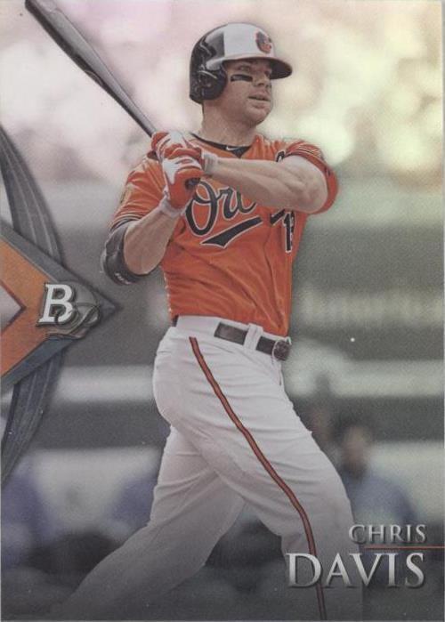 2014 Bowman Platinum - Chris Davis #9