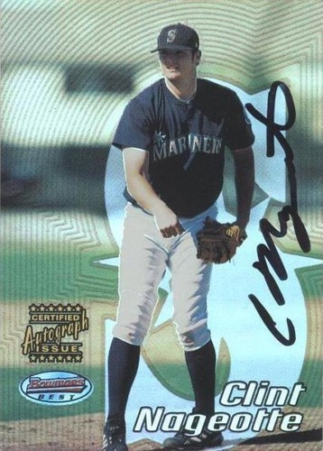 2002 Bowman's Best - Clint Nageotte #132