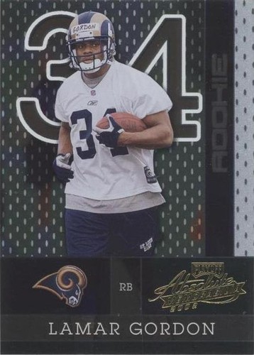 2002 Playoff Absolute Memorabilia Lamar Gordon #160