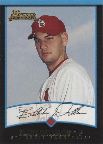 2001 Bowman - Blake Williams #388