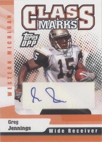 2006 Topps Draft Picks and Prospects (DPP) Greg Jennings #CM-GJ