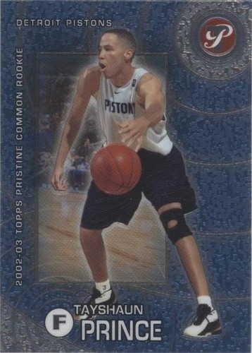 2002-03 Topps Pristine - Tayshaun Prince #117