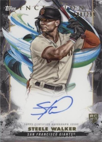 2023 Topps Inception - Steele Walker #BRES-SW