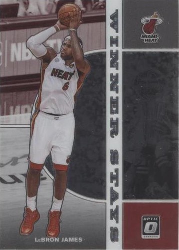 2019-20 Panini Clearly Donruss LeBron James #20 PSA 9 MINT