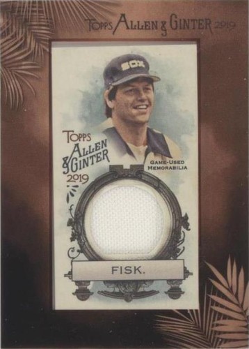 2019 Topps Allen & Ginter - Carlton Fisk #MFR-CF