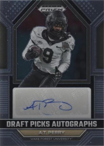 2023 Panini Prizm Draft Picks A.T. Perry #DPA-ATP