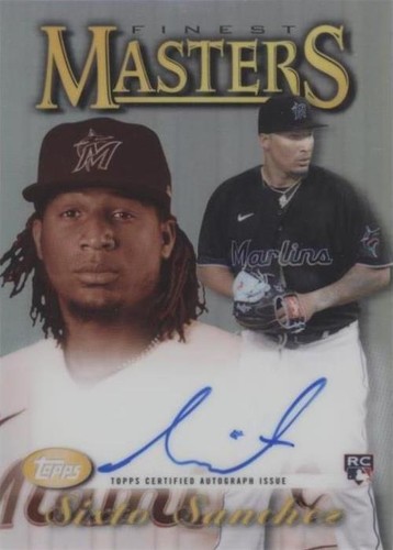 2021 Topps Finest - Sixto Sanchez #97FMA-SS
