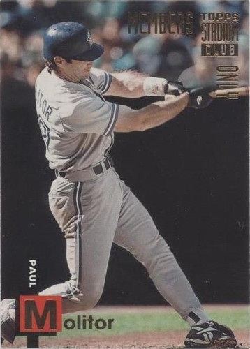 1994 Topps Stadium Club Members Only - Paul Molitor #4