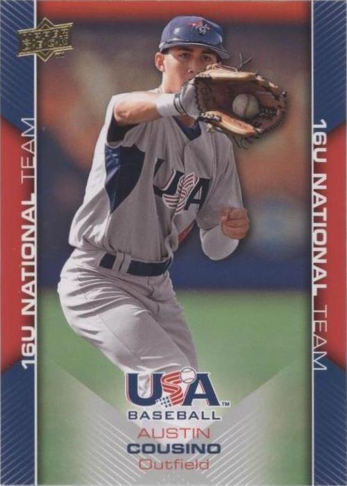 2009 Upper Deck USA Baseball Box Set - Austin Cousino #USA-45