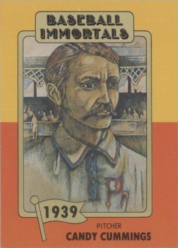 1980-84 SSPC Baseball Immortals 1st Printing - Candy Cummings #20
