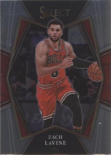 2021-22 Panini Select Zach LaVine #76 Chicago Bulls