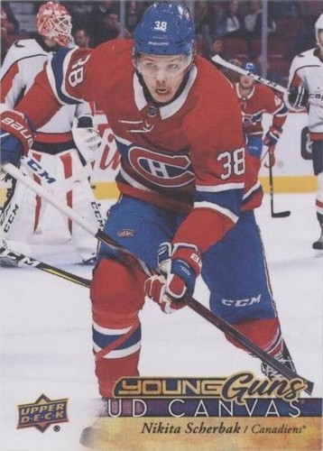 2017-18 Upper Deck - Nikita Scherbak #C107