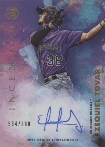 2021 Bowman Inception - Ezequiel Tovar #PA-ET