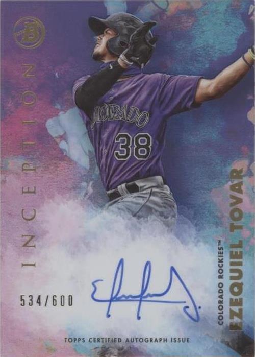 2021 Bowman Inception - Ezequiel Tovar #PA-ET