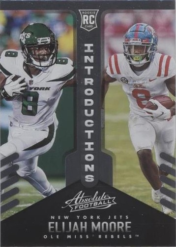 2021 Panini Absolute Elijah Moore #INT-14