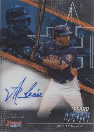 2021 Bowman's Best - Pedro Leon #B21-PL