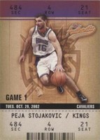 2002-03 Fleer Authentix - Peja Stojakovic #94