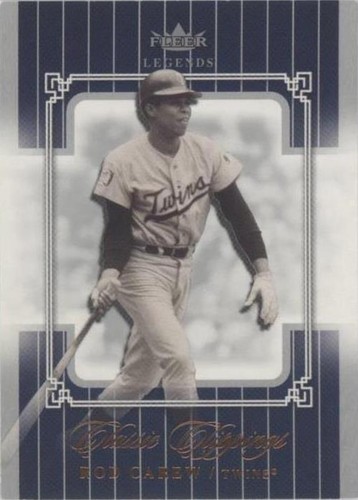 2005 Fleer Classic Clippings - Rod Carew #79