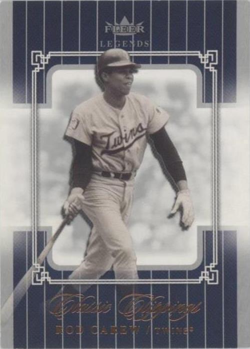 2005 Fleer Classic Clippings - Rod Carew #79
