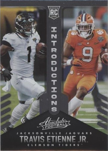 2021 Panini Absolute Travis Etienne #INT-12