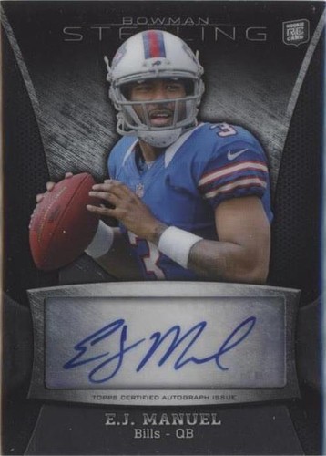 2013 Bowman Sterling EJ Manuel #BSA-EJM