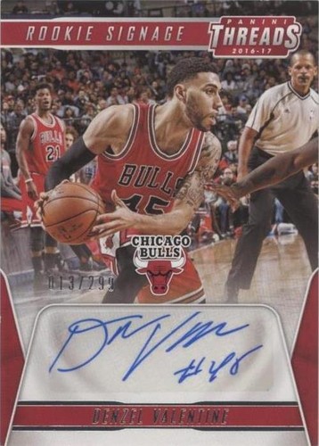 2016-17 Panini Threads - Denzel Valentine #12