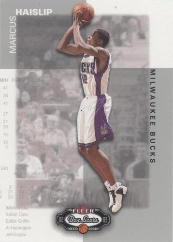 2002-03 Fleer Box Score - Marcus Haislip #147