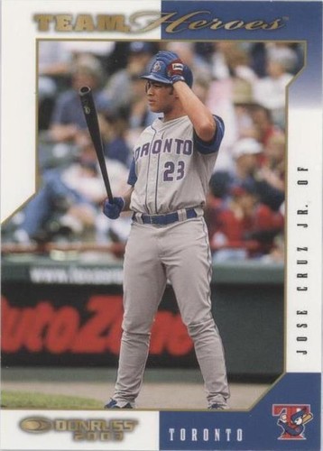 2003 Donruss Team Heroes - Jose Cruz Jr. #538