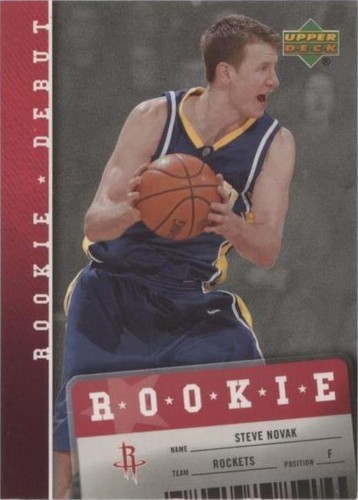 2006-07 Upper Deck Rookie Debut - Steve Novak #146