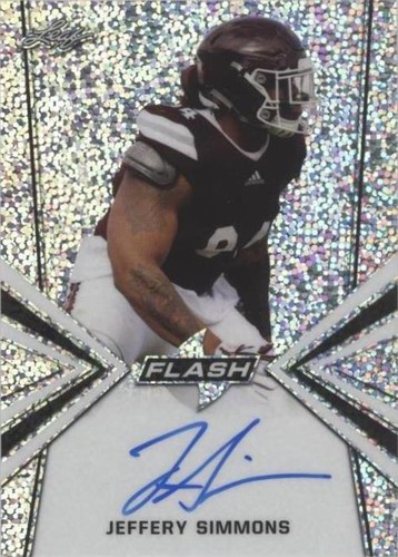 2019 Leaf Flash Jeffery Simmons #BA-JS2