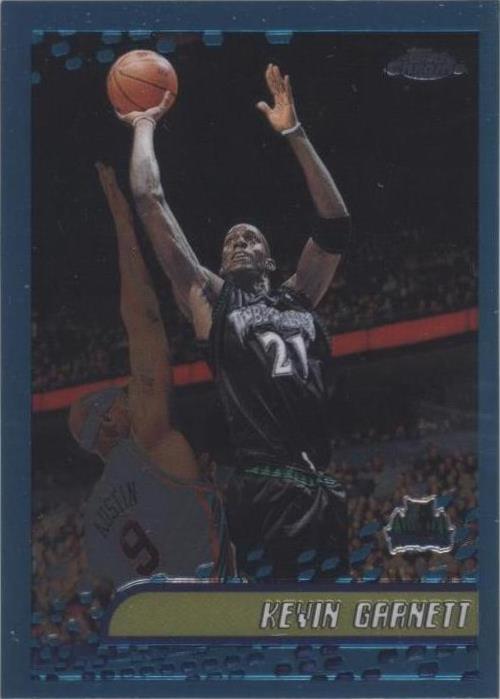 2001-02 Topps Chrome - Kevin Garnett #21