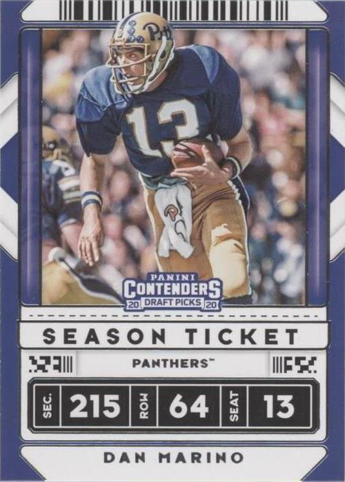2020 Panini Contenders Draft Picks Dan Marino #22