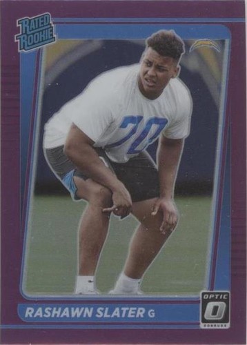 2021 Panini Donruss Rashawn Slater #P-332