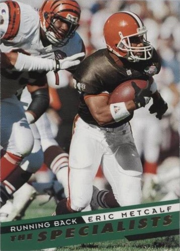 1995 Skybox Impact Eric Metcalf #158