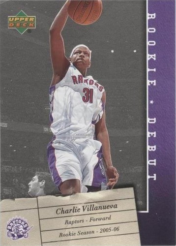 2006-07 Upper Deck Rookie Debut - Charlie Villanueva #94