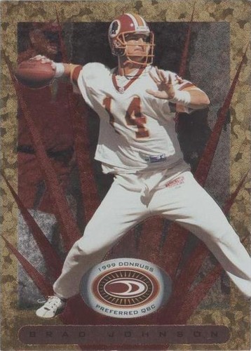 1999 Donruss Preferred QBC Brad Johnson #90