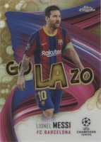 2020-21 Topps Chrome UCL Lionel Messi #GOL-LM