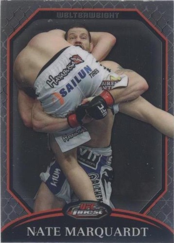 2011 Topps Finest UFC - Nate Marquardt #10
