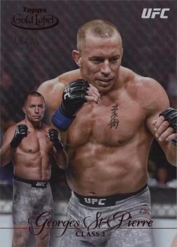 2024 Topps Gold Label UFC - Georges St-Pierre #22