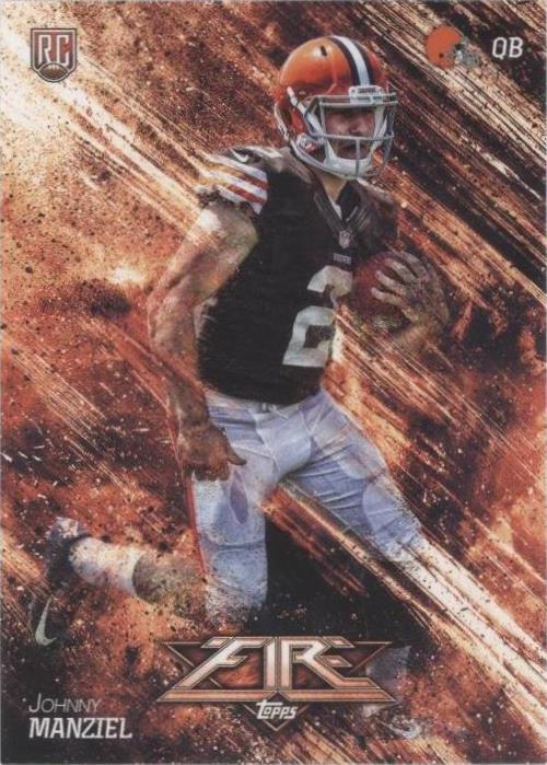 Topps Fire Johnny Manziel #143 2014