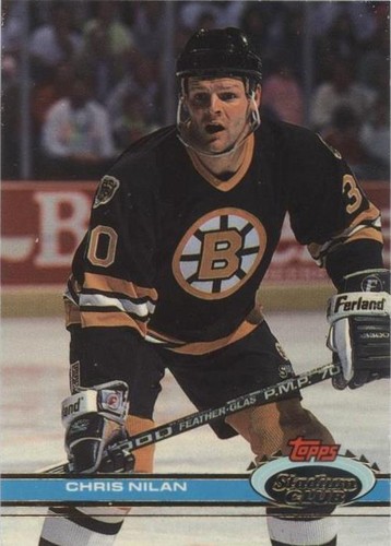 1991-92 Topps Stadium Club - Chris Nilan #244